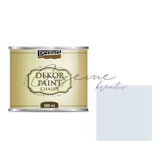 Farba Dekor paint Chalky PENTART 500 ml - Prírodná biela