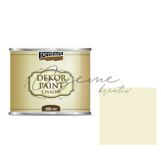 Farba Dekor paint Chalky PENTART 500 ml - Slonovina